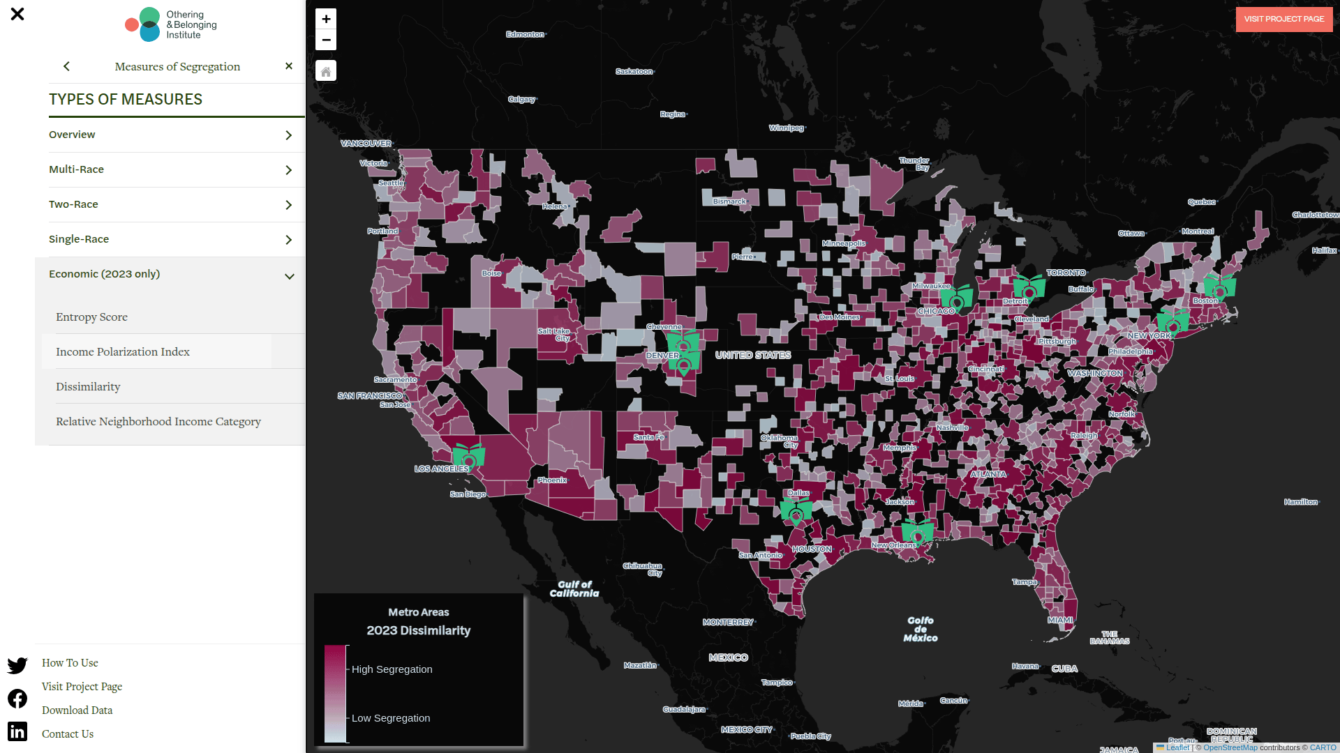 Landmark Berkeley Segregation Report Updated With Latest Data Segregation Map 2 